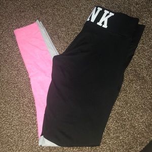 Pink Victoria’s Secret Leggings